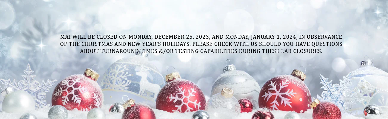 Christmas and New Years Holiday Closure