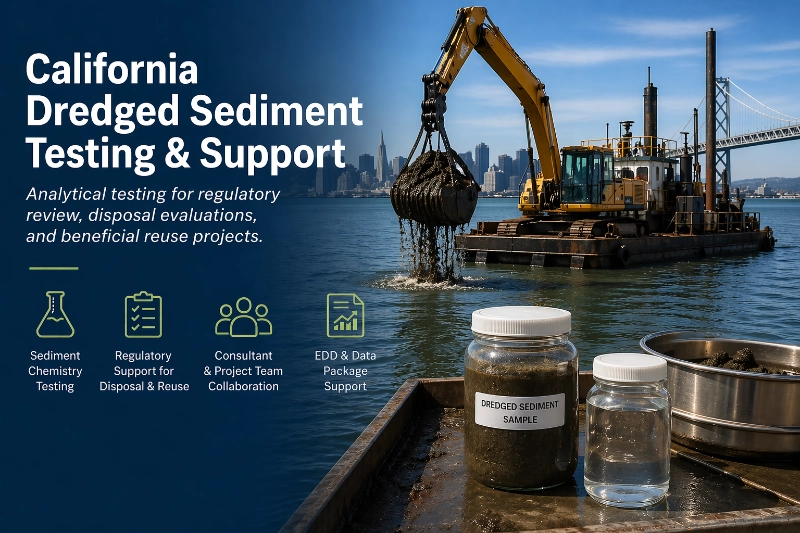 Dredge and sediment testing san francisco bay area