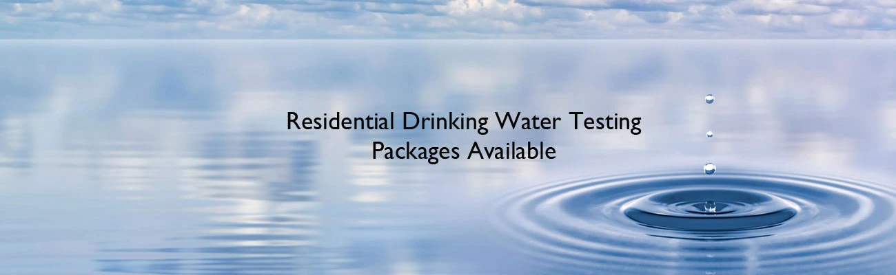 Click here for residential drinking water testing